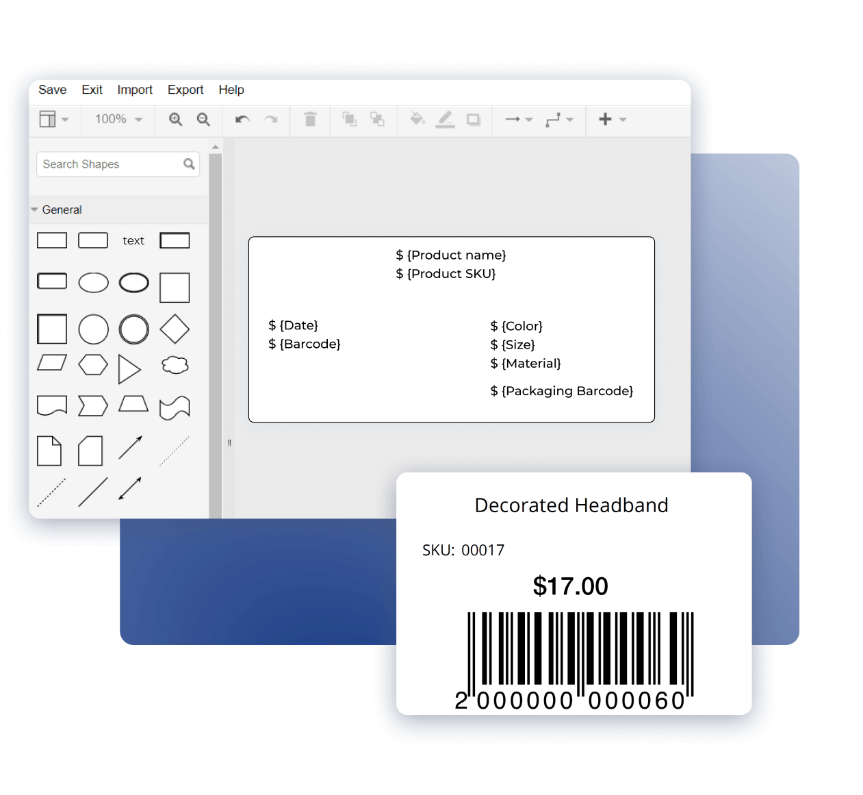 Before and after business routine with Kladana ERP vs. Excel — showing workflow automation, barcode generation, and time savings