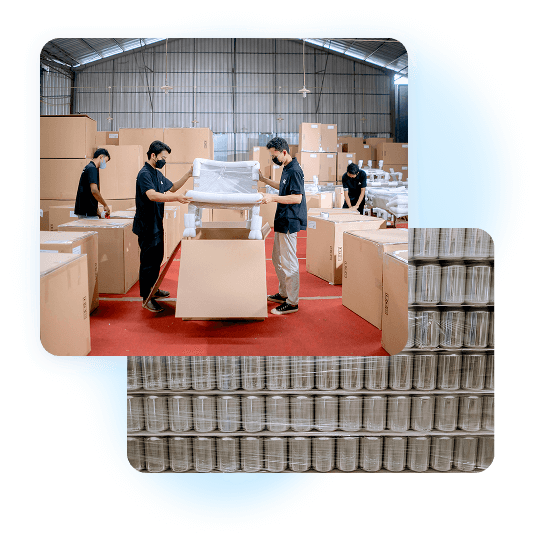 Kladana manufacturing inventory software used by factory workers, warehouse managers, sales, and procurement teams for stock control