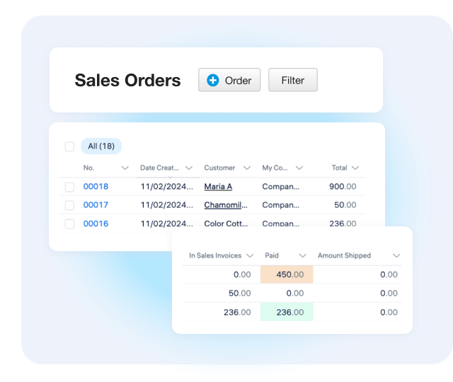 Order Status Tracking in Kladana OMS Track sales and purchase order progress, configure custom statuses, and set approval rules