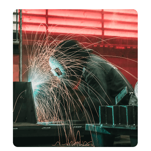 Production of steel items from raw materials to finished goods