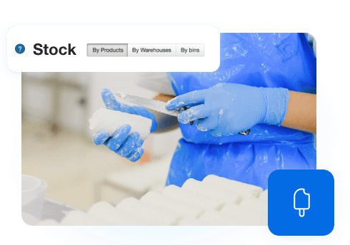 Food and beverage inventory system with expiration tracking, barcode scanning, real-time inventory, and ingredient management tools
