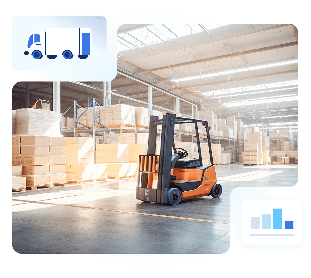 Multi-location WMS for small businesses to manage warehouse operations, inventory counts, and shipments easily