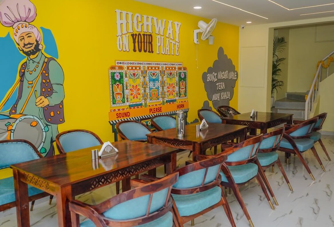 Punjab Delight Restaurant Interior A photo of Punjab Delight Restaurant interior space