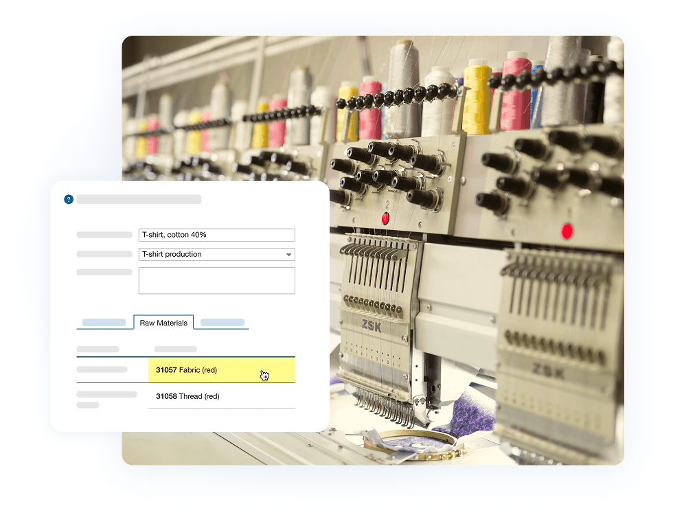 Small business manufacturing ERP software connecting office, shop floor, sales, purchasing, and inventory in one system