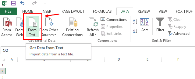 Import data from text or csv Import data from text or csv