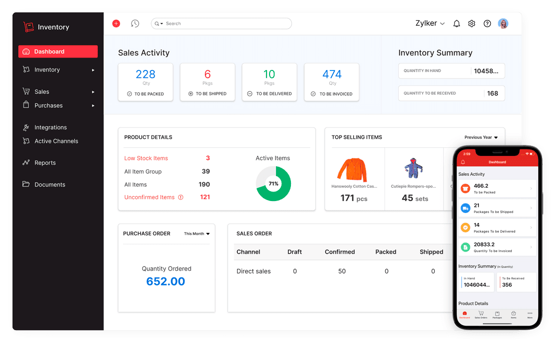Zoho-Inventory